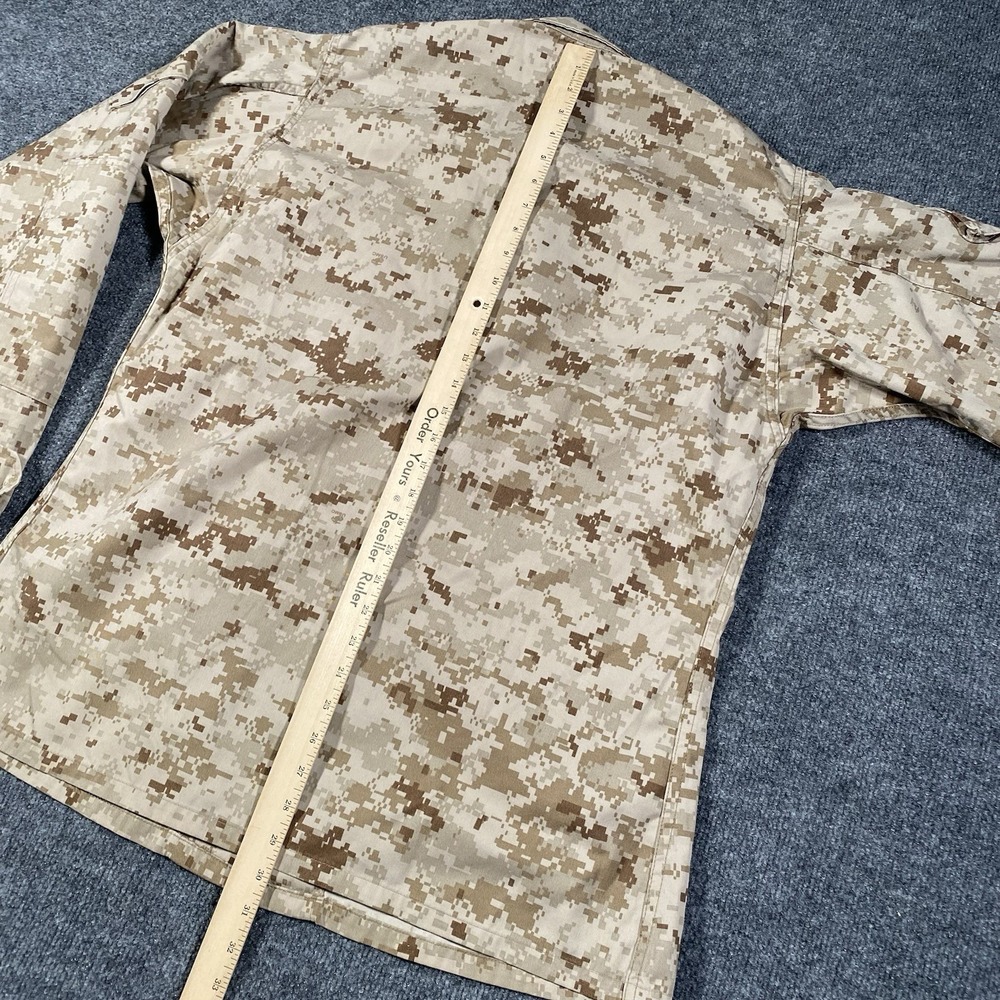 USMC MARPAT Desert Camo Combat Blouse Mens Size Medium Regular American Apparel - Picture 7 of 9